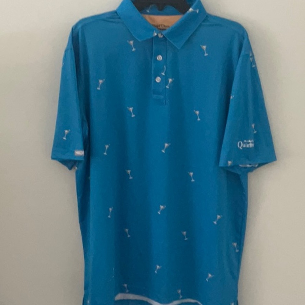 Straight Down Golf Shirt